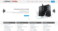 Desktop Screenshot of extreme-prohosting.com